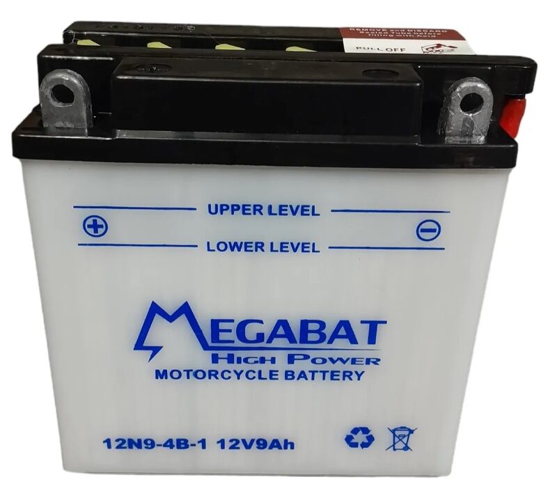 BATERIA MOTO MEGABAT 12N94B1 12V 9AH
